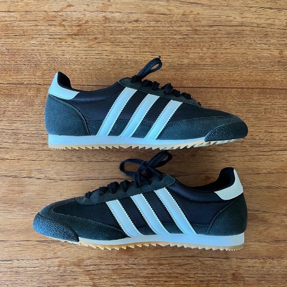 Adidas OG DRAGON Black White Men 7.5 - Picture 4 of 9
